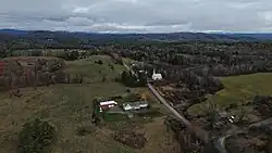 Lyman, NH, from the southwest