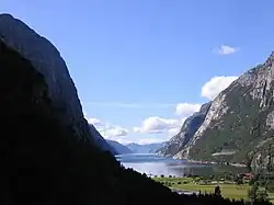 View of the Lysefjorden