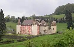 The Château de Ménessaire, a monument historique