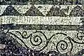 Details of mosaic tile pattern in the Roman Theatre