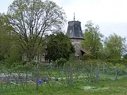 Tower of the windmill of the locality of Frankenburg