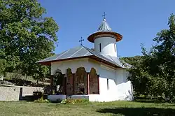 St. Archangels Michael and Gabriel Church of the Cârnu Monastery&nbsp;[ro] in Tega