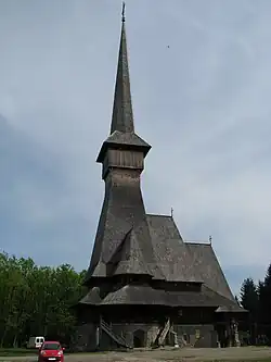 Săpânța-Peri Monastery church, the tallest wooden church in the world
