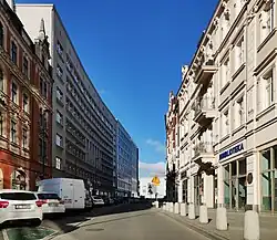 Młyńska Street in 2021