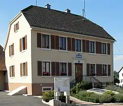 The town hall in Mœrnach