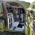 Interior of the BVP M-80A