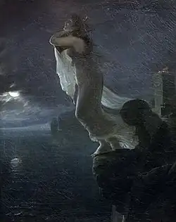 Sappho at Leucate by Antoine-Jean Gros