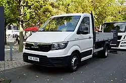 A MAN TGE 5.180 spotted in Germany.