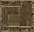 MC6847 Die metal layer