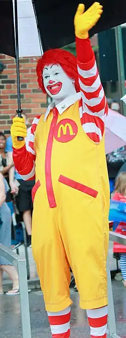 Ronald McDonald, Worst New Star winner