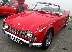 Michelotti-designed TR4A