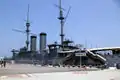 Mikasa: the only surviving pre-dreadnought battleship, preserved in Yokosuka.