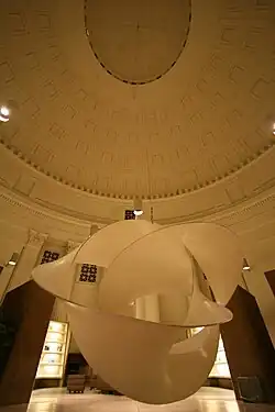 Untitled (1968), suspended inside the Great Dome at MIT[12]