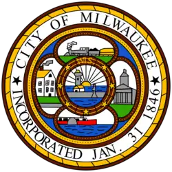 Official seal of Milwaukee