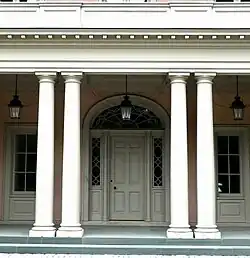 Entrance porch.