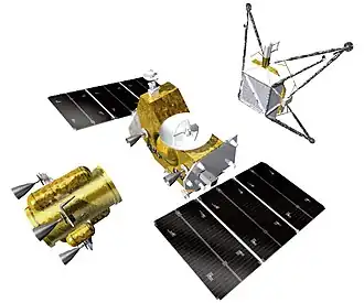 Older design of the MMX spacecraft
