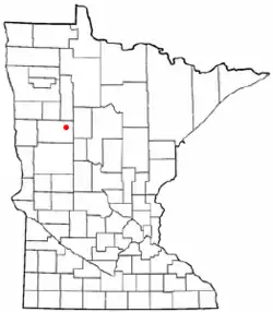 Location of Pine Point, Minnesota