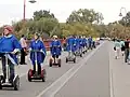 Segway tours across the bridge provide easy access
