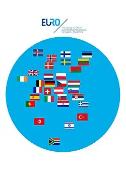 Image of EURO Member Society flags