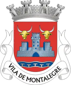 Coat of arms of the town of Montalegre