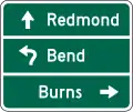D1-3d Destination (Circular Intersection) (3-lines)