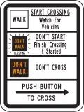 R10-3c Crosswalk signal instructions