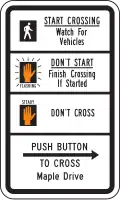 R10-3f Crosswalk signal instructions