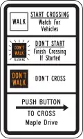 R10-3g Crosswalk signal instructions