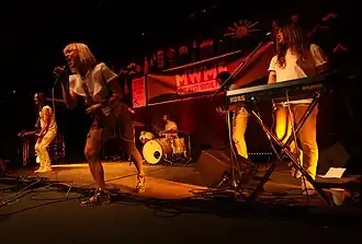 GGOOLLDD at the 2018 Mid West Music Fest in Winona, Minnesota