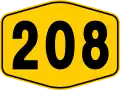 Federal Route 208 shield
