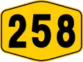 Federal Route 258 shield
