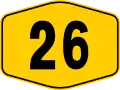 Federal Route 26 shield
