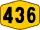 Federal Route 436 shield
