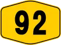 Federal Route 92 shield