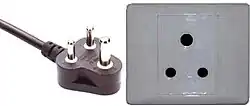 Type&nbsp;M (BS&nbsp;546 15&nbsp;A); max 15/16&nbsp;A