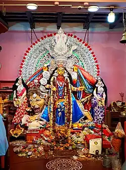 Maa Joleshawari, Malopara Barowari, Krishnanagar