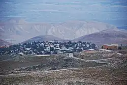 View on Ma'ale Efraim from the west