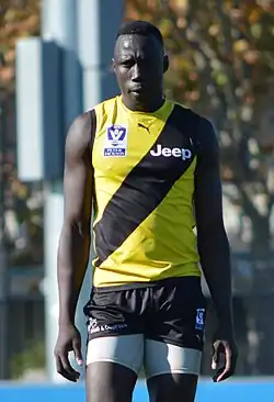 Mabior Chol with Richmond in 2018