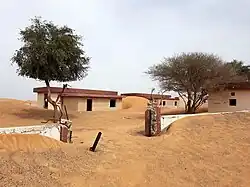The buried ghost village in Al-Madam