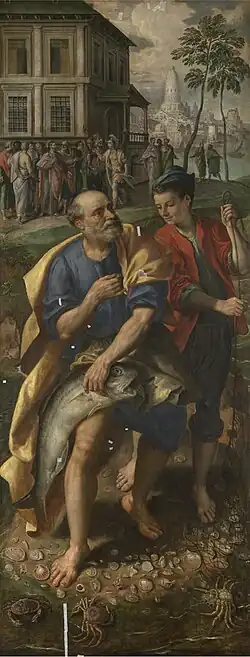 Coin in the fish's mouth