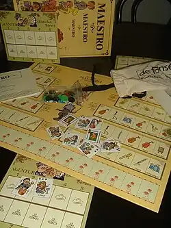 Accessories for the 'Maestro' board game