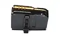 Kar. 31 box magazine loaded with inert 7.5×55mm Swiss training cartridge.