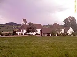 Magden village and church