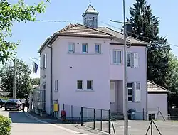 The town hall in Magny
