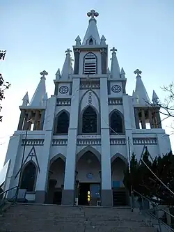 Magome Catholic Church in Iōjima, a Tangible Cultural Property of Japan