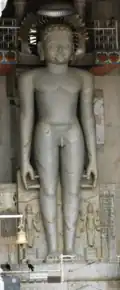 Shantinatha Statue at 9.8&nbsp;m (32&nbsp;ft) Shantinath Jinalaya, Shri Mahavirji