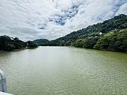 Mahaweli river at Thennekumbura bridge