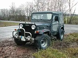 Mahindra and Mahindra Classic used by the Indian Army