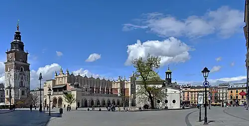 View from the south, from Grodzka Street.