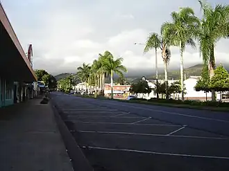 The main street of Atherton